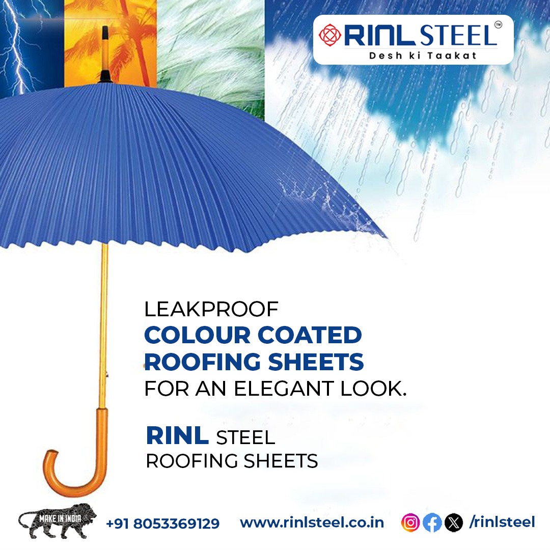 RinlSteel's tweet image. Durable strength, Eco-friendly choice....
Choose RINL steel, your one stop destination for all your steel needs. 
#RINLsteel #rinl #StrengthAndDurability #excellenceunleashed #BuildingTheFuture #buildingmaterial #infrastructure #steelpipes #steeltubes #steelchannels #rinlsheets