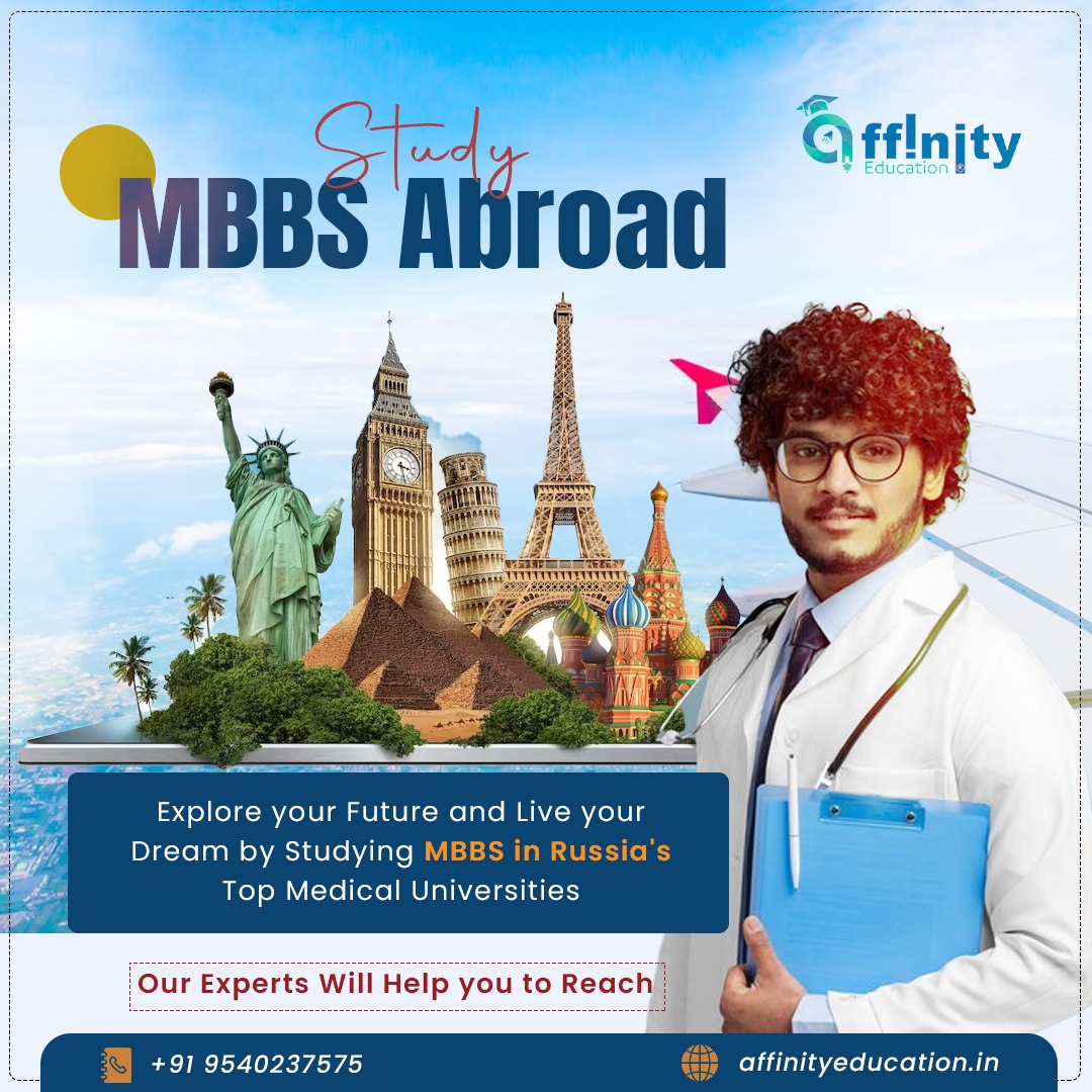 🌍✈️ Study MBBS Abroad and unlock a world of possibilities! 📚👩‍⚕️

#StudyAbroad #MBBSDreams #MedicalEducation #RussiaMBBS #FutureDoctors #GlobalLearning #DreamBig #MedicalCareer #StudyGoals #ExploreYourPotential