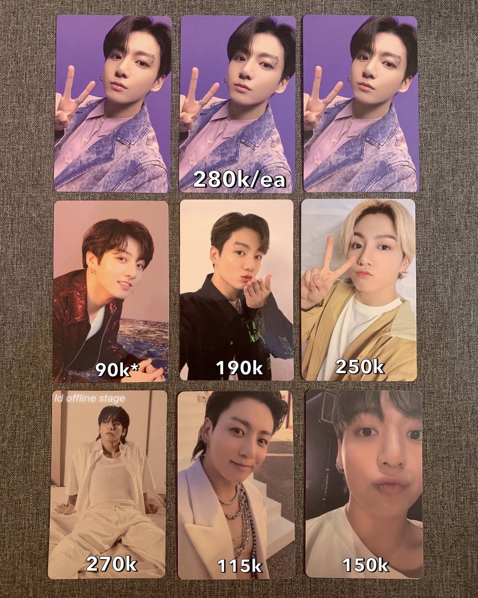fluffykooo97's tweet photo. — wts | want to sell ♡
aab bts mostly jungkook

💸 on pict
✨ exc. adm + pack
📍 bandung, ina
💌 condi dm https://t.co/B9jGiV2oHv