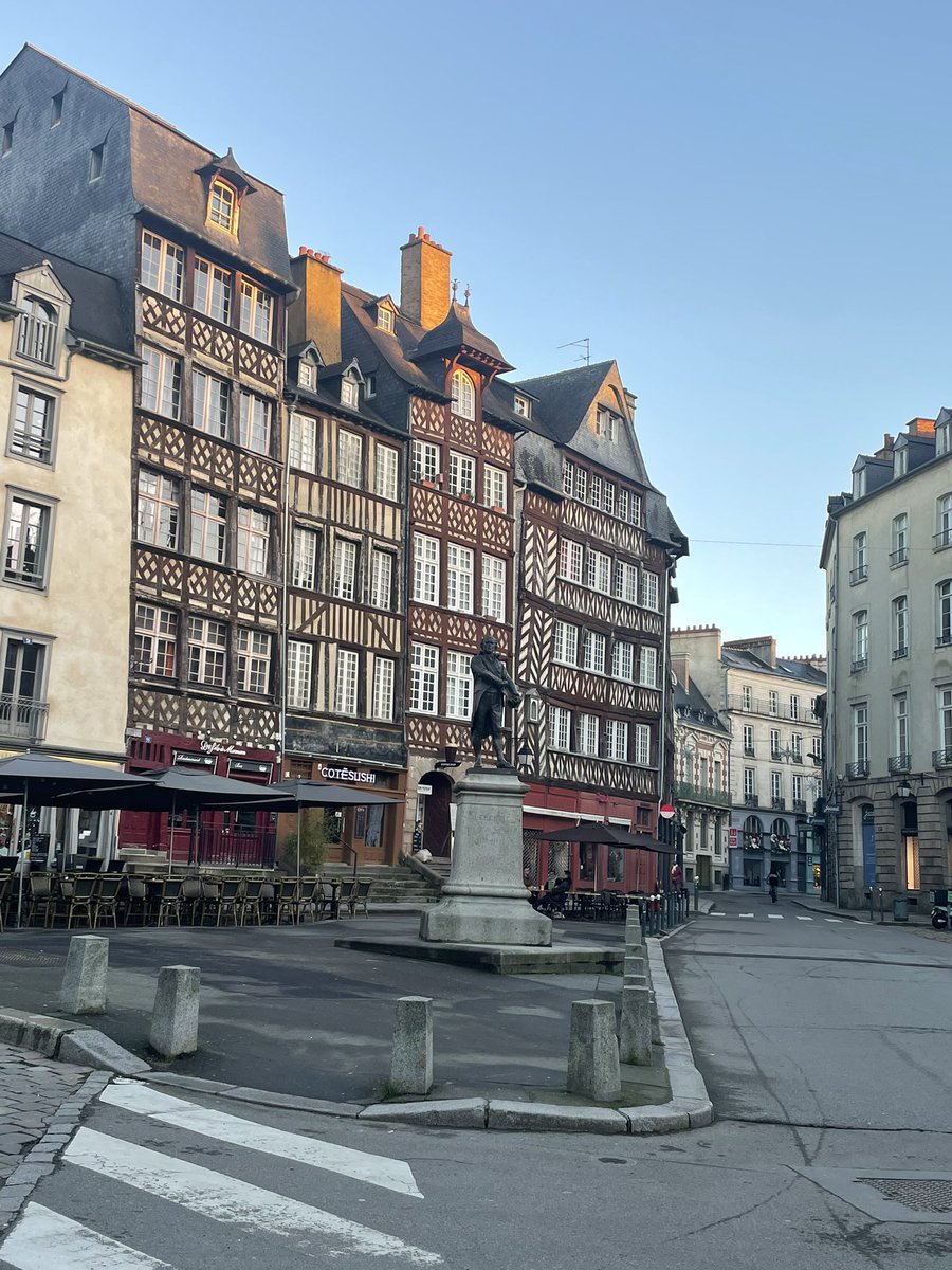 Rennes early in the morning is beautiful! Thanks Erwan Donal for inviting me to the referral meeting PCR Tricuspid focus group! @VDelgadoGarcia @FabienPraz @JGrapsa @denisamuraru