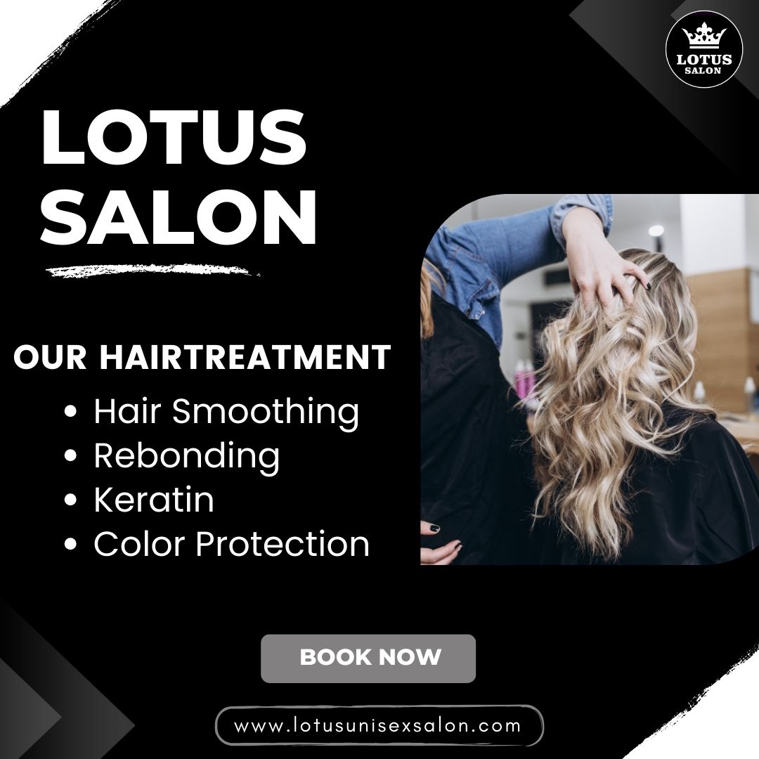 Nourish, rejuvenate, and shine! Lotus Salon's expert hair treatments redefine beauty. Elevate your hair game with us

#LotusElegance #HairLuxury #LotusGlowUp #lotussalon #lotussalonmoradabad #Lotus #lotussalonfranchise