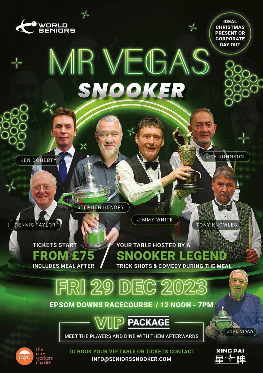 Michaela Tabb (@michaelatabb) on Twitter photo I am so excited for this event! Channel 5 live! Tickets still available, but live snooker, fast paced, 15 minute frames, 20 second shoot clock, 28th December, out your feet up and join us! 😃😃<a href="/WorldSeniors/">World Seniors Snooker Tour</a> I am so excited for this event! Channel 5 live! Tickets still available, but live snooker, fast paced, 15 minute frames, 20 second shoot clock, 28th December, out your feet up and join us! 😃😃<a href="/WorldSeniors/">World Seniors Snooker Tour</a>
