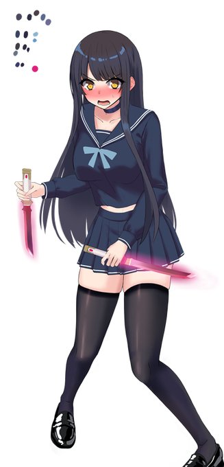 立ち絵を色々作っています 間に合えーーッ 