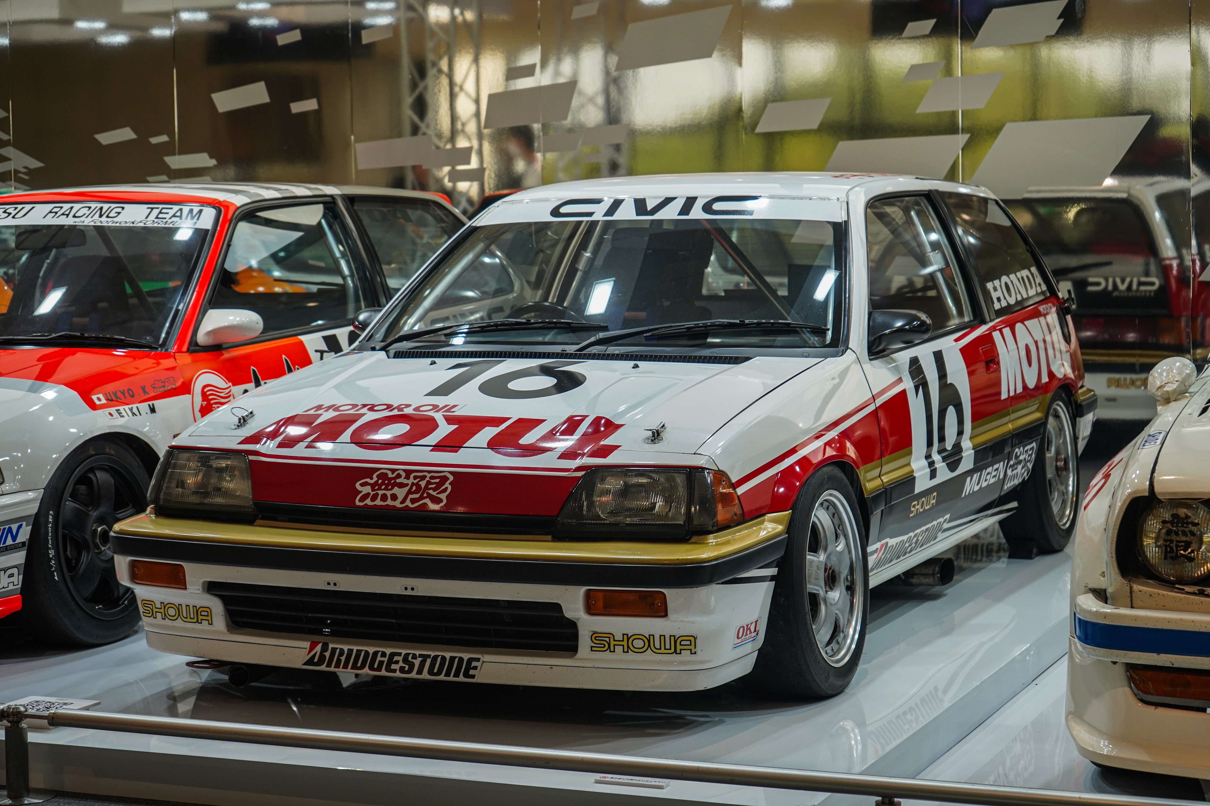 ABCホビー 1/10 Mサイズ HONDA MOTUL 無限シビック（AT型） 環状