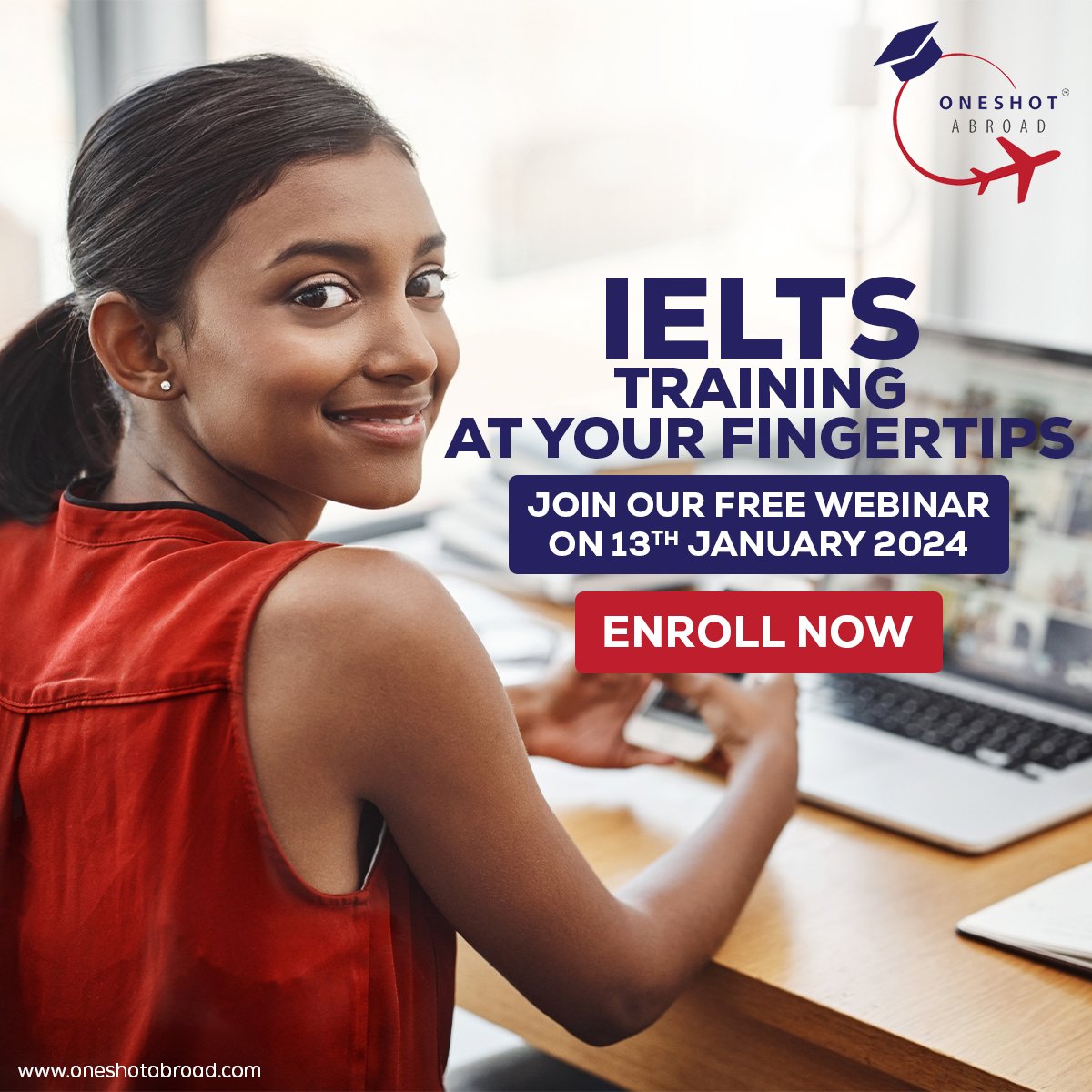 Unlock Your IELTS Success.
Join Our Free Webinar for Expert Training!

Date: 13th January 2024.

Enroll Now on the link: 
forms.gle/1zvuJM8huAazWK…

#studyielts #studyabroad  #expertcounsellor #ielts #free #freewebinar #freewebinarielts #january #indianstudents #ieltstraining