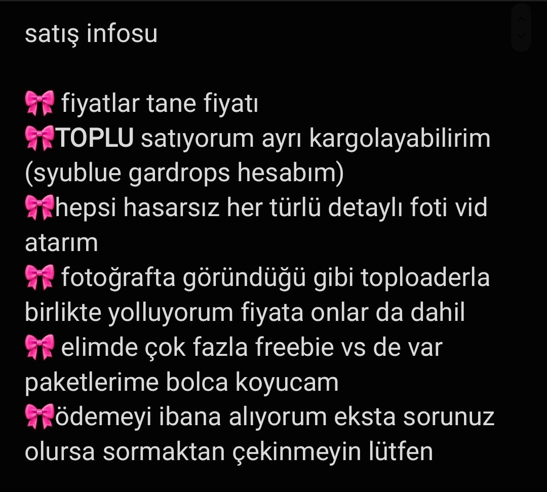syubMD's tweet photo. bts yoongi toplu satış🫶
fiyatları güncelledim infoyu okuyarak mesaj atabilirsiniz

@btsatistakas @kpopMERCHsatis @pctradetr @trpctakas @btssatis @bangtantakas @BTSARMYtakas @kpopalbumsatis @btsguncelsatis @bgsatistakass @bangtantradetr @btsatistakas @kpoptradeselltr @kpoprtpc https://t.co/WviH0b3wWm