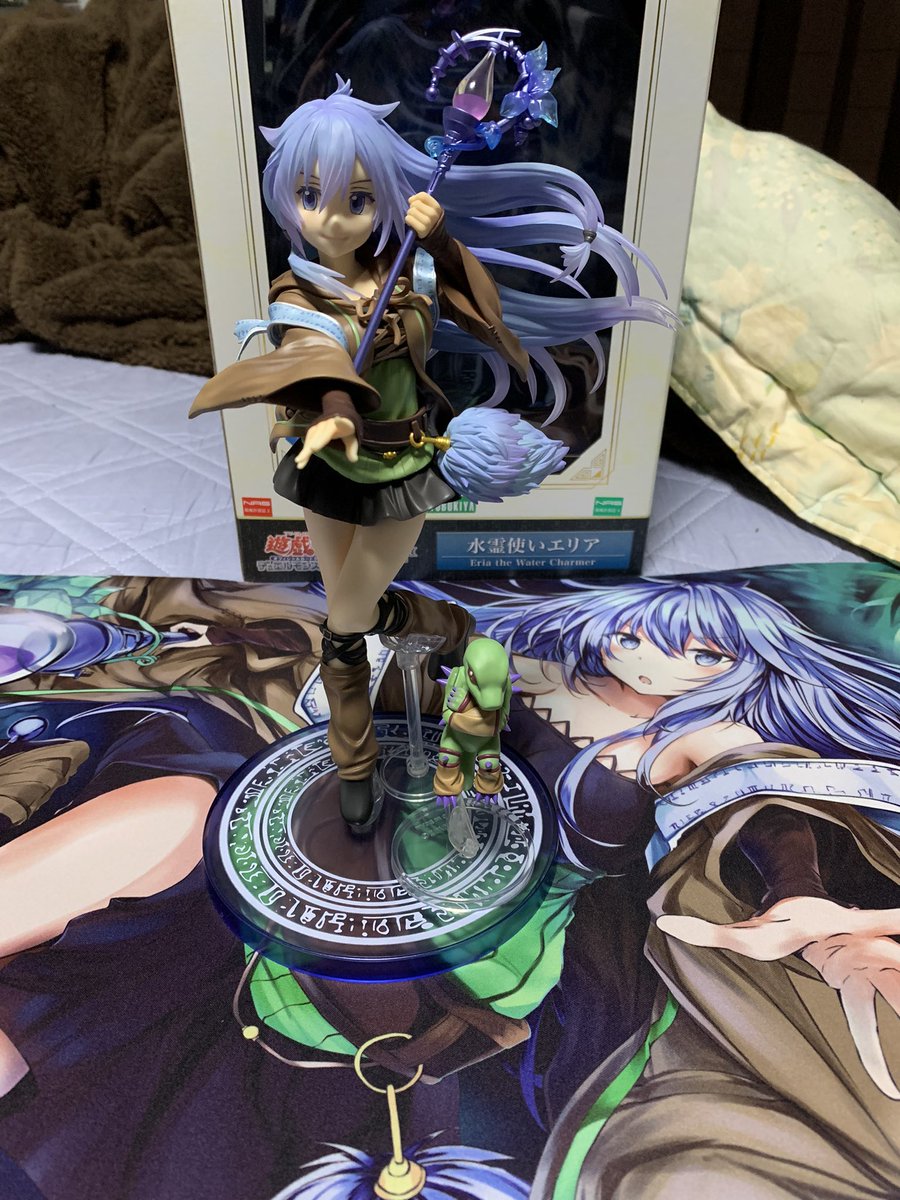 綺良々に続いて 水霊使いエリアのフィギュアも来た!!! 今日はグッズが