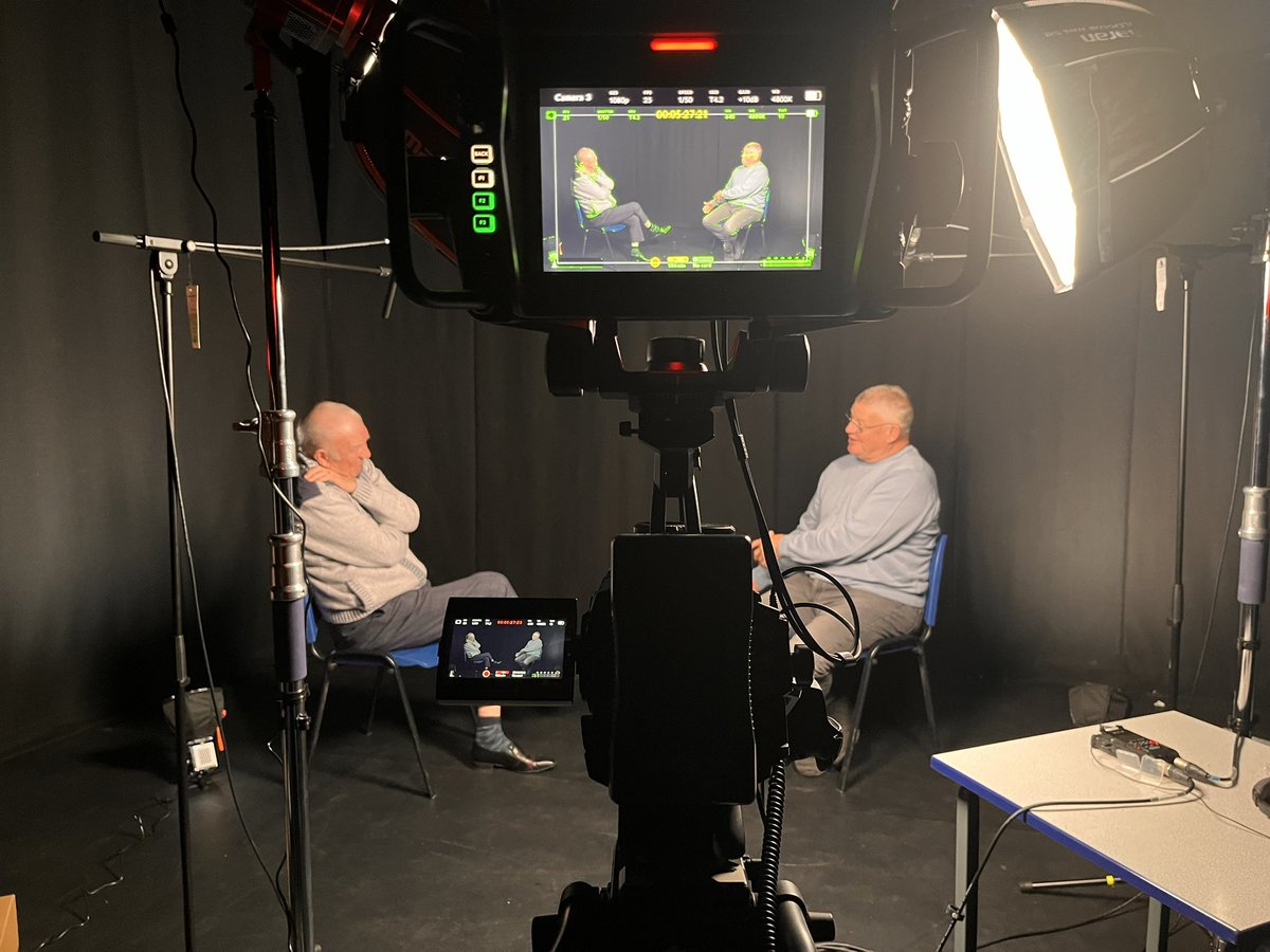 So Yesterday we began filming something we have been planning g for a long time, Docuseries Legends of League.  It was an honour and privilege to have one of my #rugbyleague hero’s in the studio along with one of the famous voices of rugby league. More to come. @Dockhouse_Dave