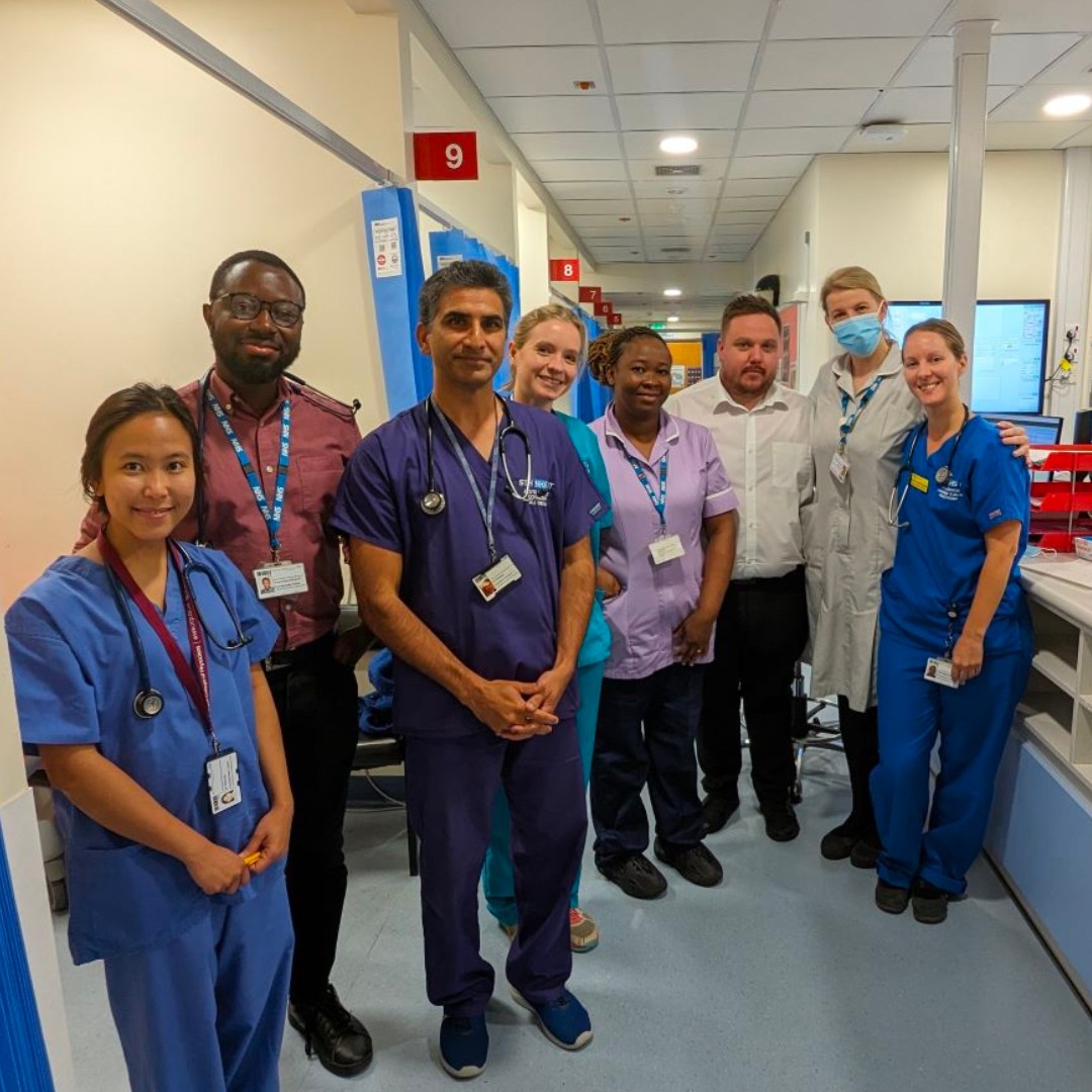 The Same Day Emergency Care team at @sheffieldhosp are treating and sending seven in ten patients they see home on the same day, keeping them from staying overnight in hospital. Well done to the team for helping people recover in their own home — and be home for Christmas!