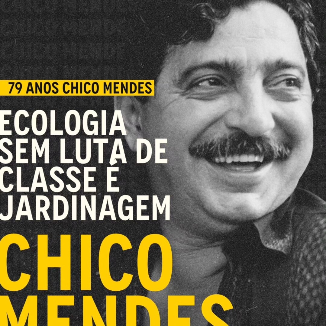 Posted <a href="/withregram/">Repost app</a> • @mandatabemviversc Viva Chico Mendes! ✊🏽🌱

Nesse dia 15 de dezembro, celebramos o nascimento de uma grande liderança da luta pela terra: Chico Mendes, companheiro que desafiou o sistema em nome da justiça ambiental e social!
