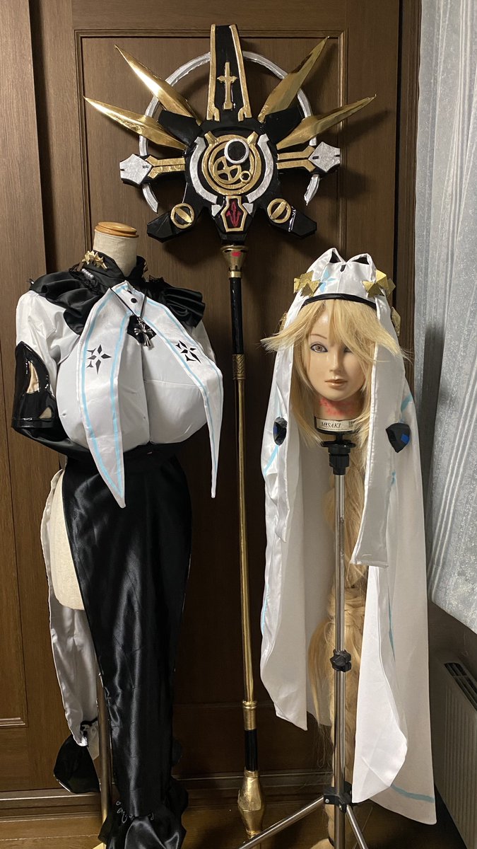 NIKKE ラプンツェル ゴッデス時代の衣装作りました！！！ NIKKEなのに