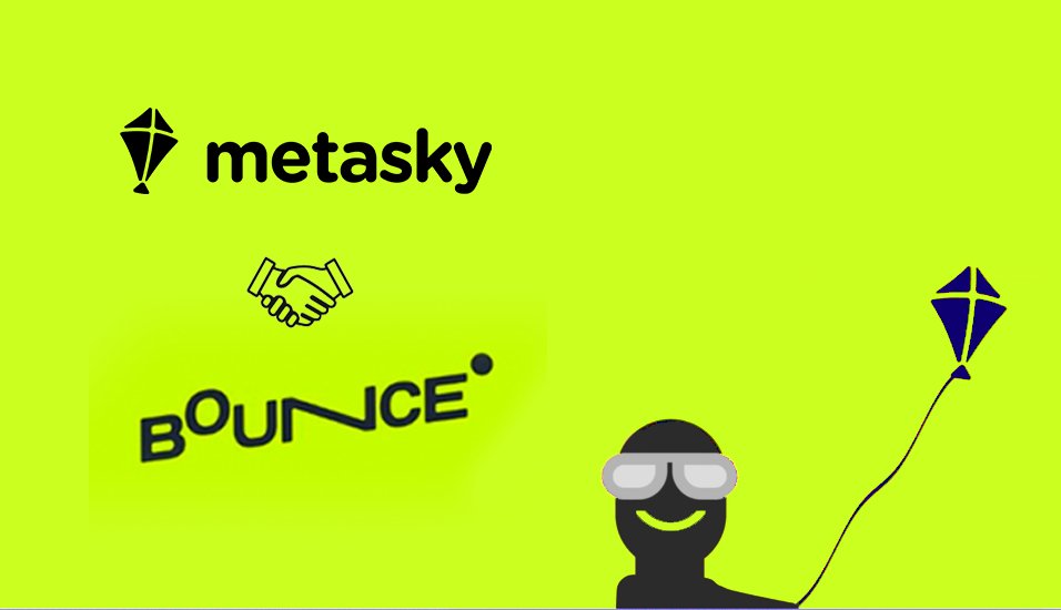 Are you " bₒᵤₙcᵢₙg " yet ?

We are glad to announce that @metasky_hq is entering a strategic partnership with @letsbouncenow to revolutionize loyalty programs by bringing a seamless blend of physical and digital utility. 

Get ready for a whole new level of Benefits &amp;