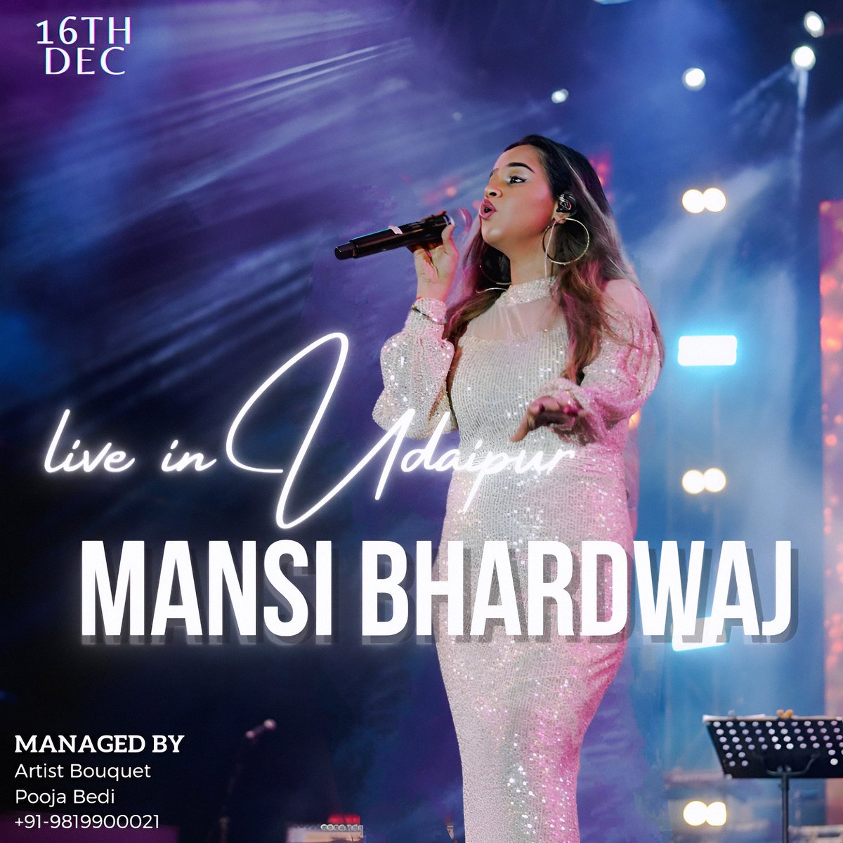 Mansi Bhardwaj Live In Udaipur Tonight🤍

#mansibhardwaj #mblive #liveshow #liveevent #udaipur #radissonblu #artistbouquet 

@mansibhardwaj25