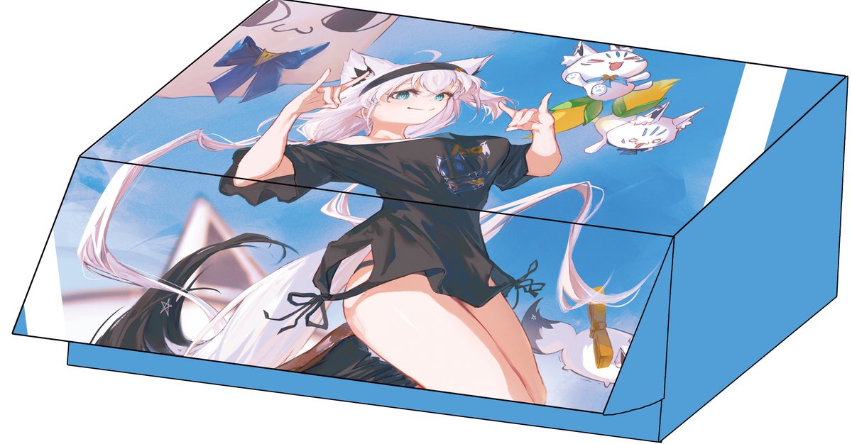 □C103 新作情報その1 ホロライブより白上フブキ。 イラストは、Hyde