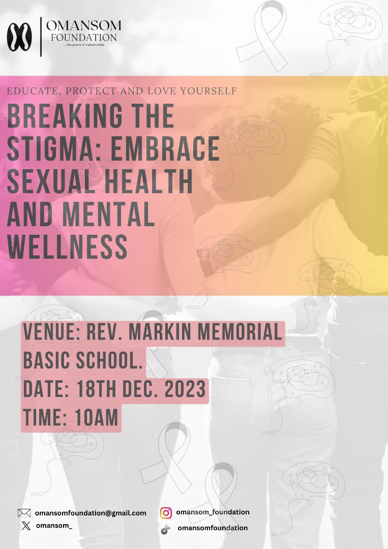 Join us on December 18th for a transformative talk – 'Breaking the Stigma: Embrace Sexual Health and Mental Wellness.' Let's foster open conversations and support each other's well-being. #BreakingTheStigma #SexualHealth #MentalWellness'