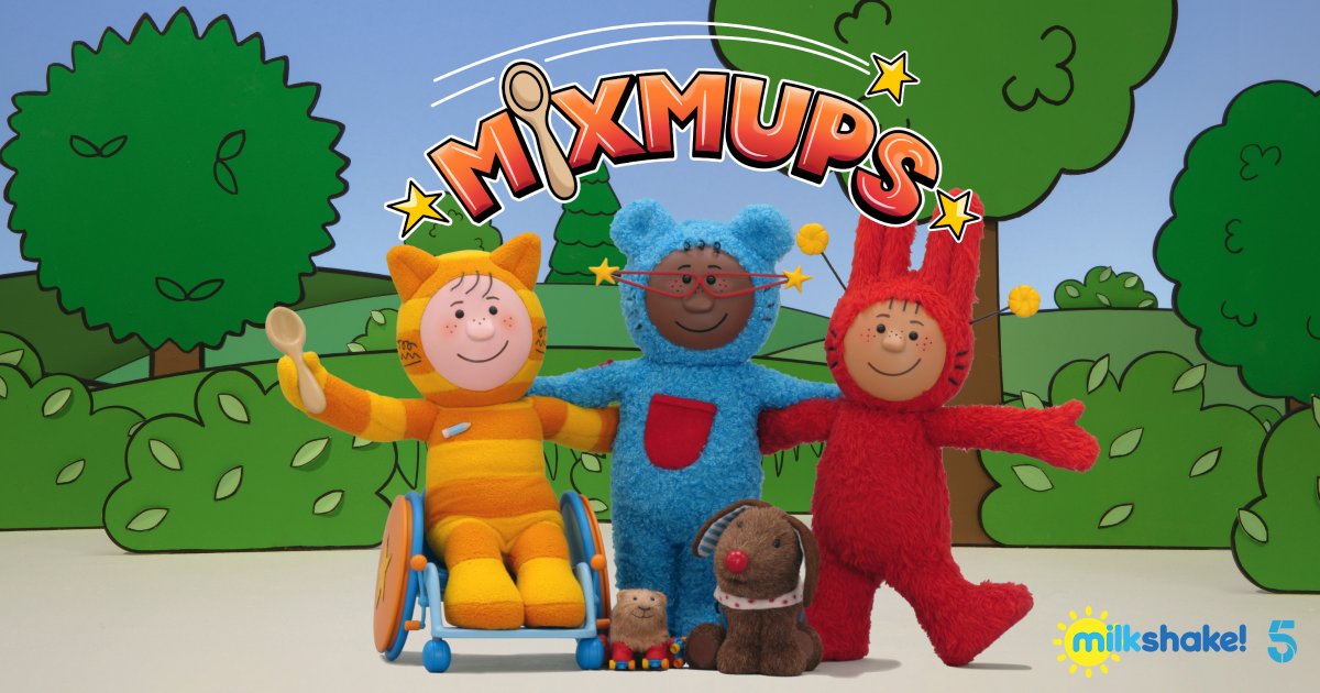'Mix up the Magic' of play and imagination with the Mixmups, the magical stop-motion animation series for pre-schoolers on Milkshake! C5. Stream all episodes here - channel5.com/show/mixmups-4…
Stream all episodes with BSL here - channel5.com/show/mixmups-v…