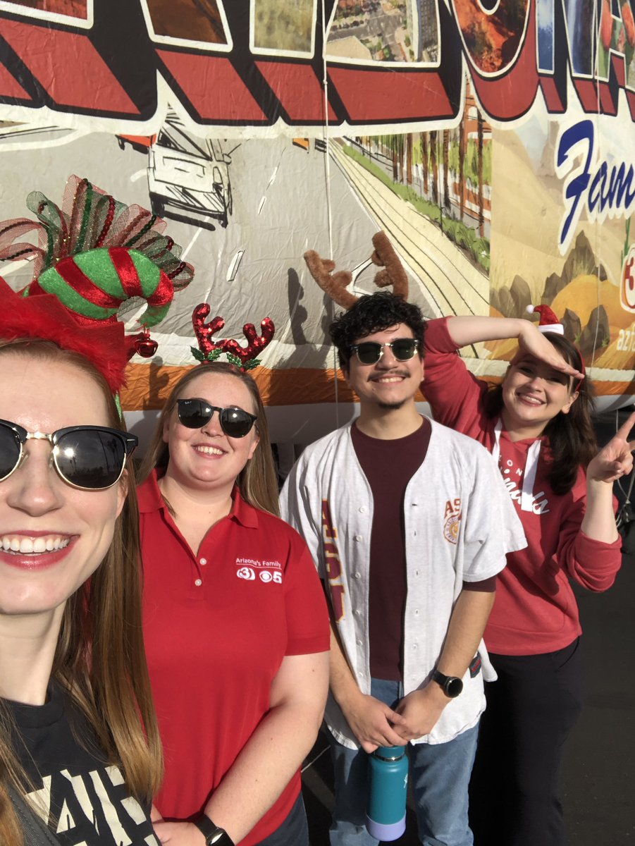 Catch the VRBO Fiesta Bowl Parade at 10am on channel 3 <a href="/azfamily/">azfamily 3TV CBS 5</a>