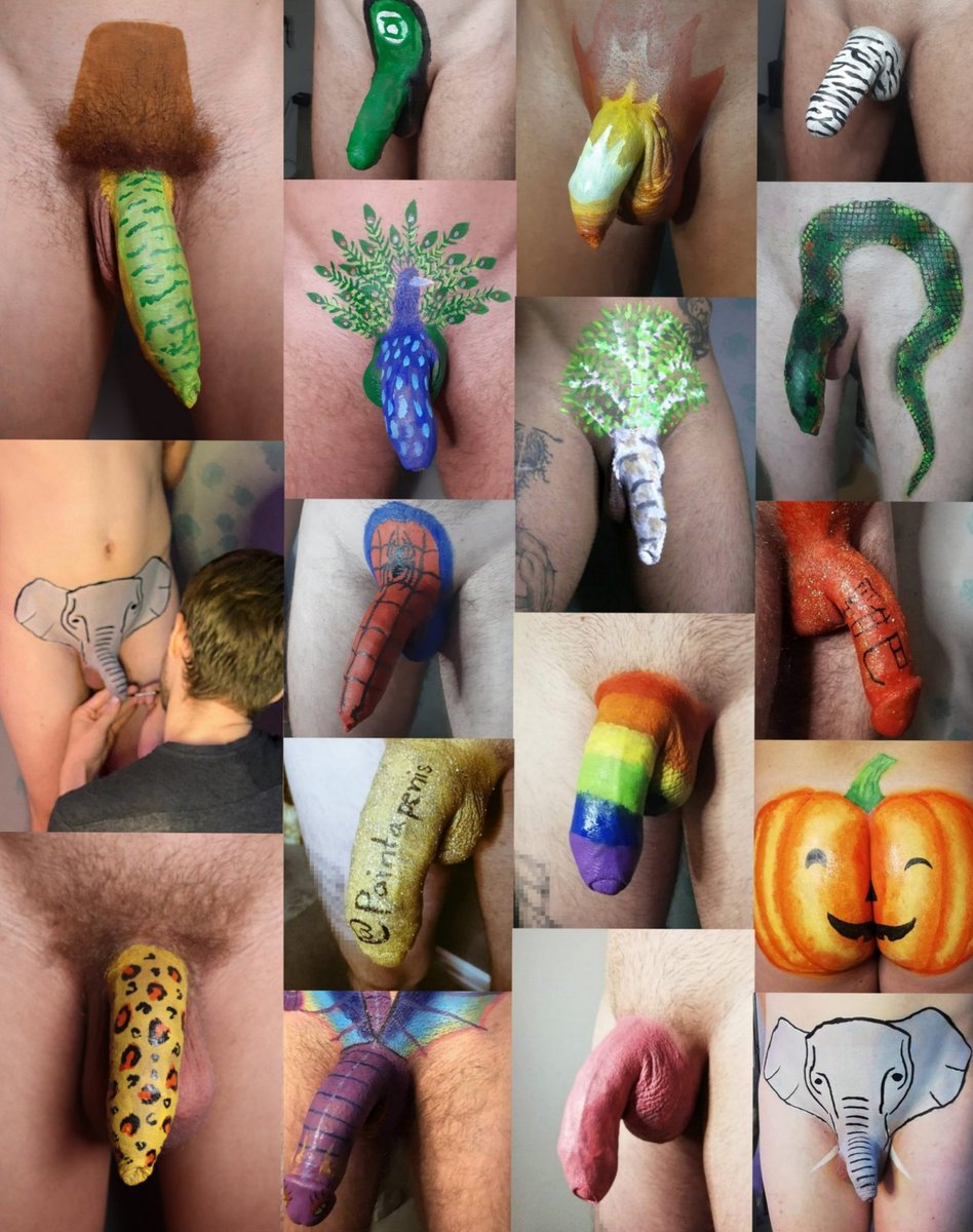Dear dickfans

Do you have a favorite painting so far? And is there something you would like to see me paint on a dick? 🍆🎨

Here's some of the results so far. Enjoy and stay tuned for more 🙌