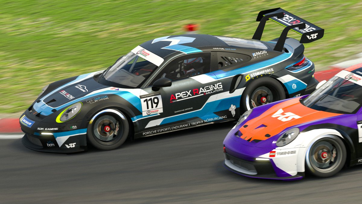 apexracingteam's tweet photo. #DNLS- Double Podium at 🇩🇪 Nürburgring! 🏆

💥 It was dramatic all the way to the finish line, but it's 2nd in both SP9 &amp; PEETN come the checkered 🏁

Full results from Round 2⃣:
👉 #48 - P12
👉 #49 - 🥈
👉 #119 - 🥈

Round 3⃣ - Jan 27th

#apexracingteam #AMGEsports #iracing https://t.co/p1cOhfiYHt