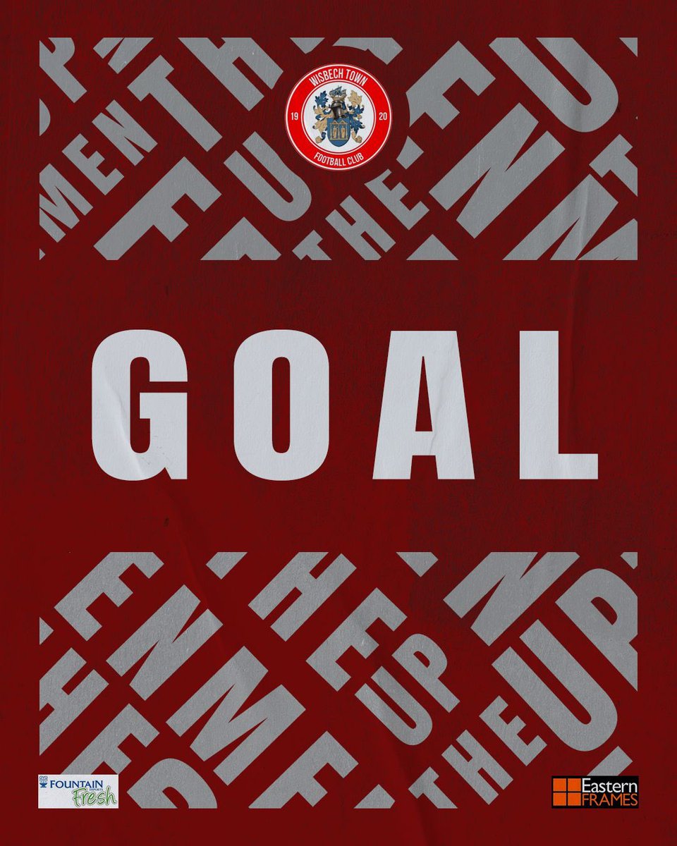 GOAL!! Olly Williams! 

Belper United 0-3 Wisbech Town