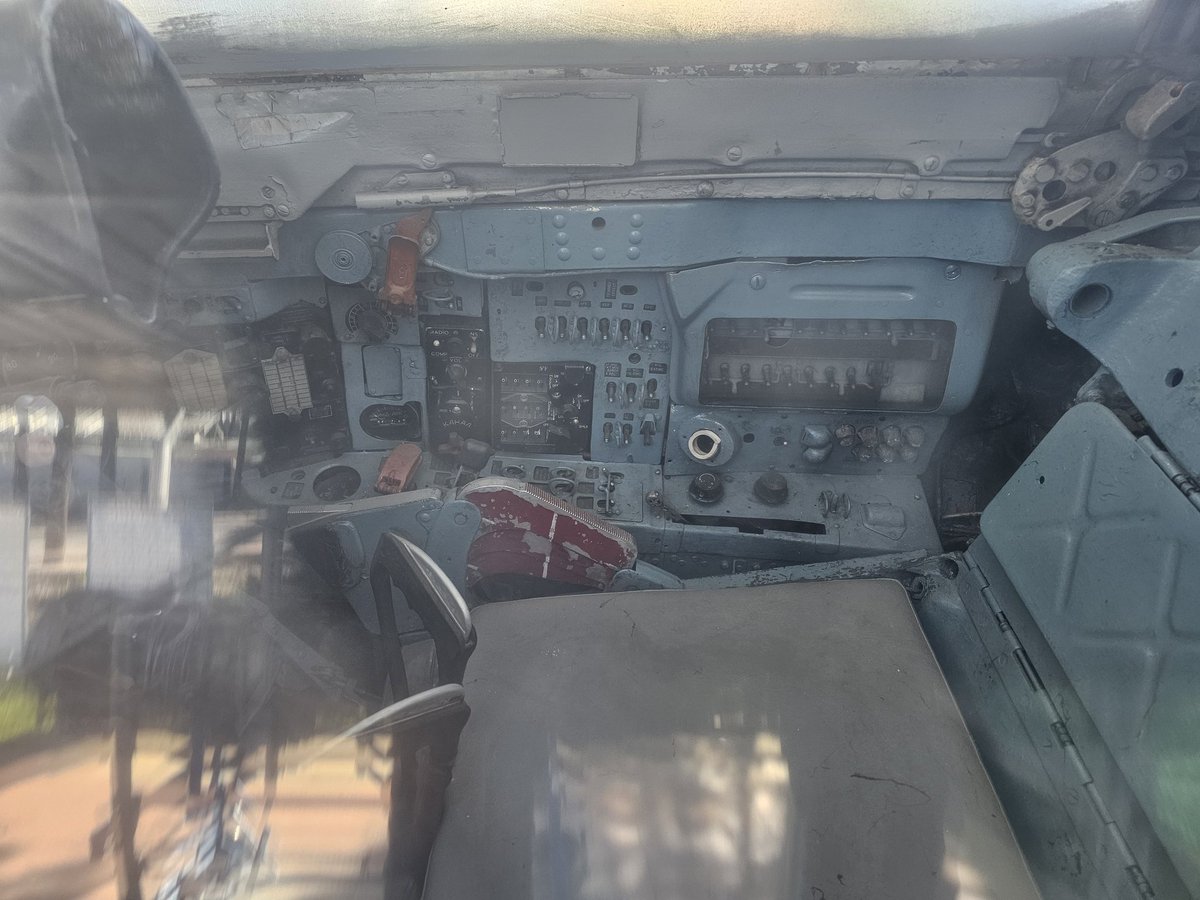 CheckSix_Bison's tweet photo. A well spent morning @EAC_IAF and their very well maintained Air Force Museum in #shillong !
Cockpit of #mig21 #type77 C-529 on display, in remarkable condition with what looks like a nearly complete interior !
C-529 was decommissioned in 2006 after 36 years of service.
Many thanks @proshillong
A treat for the #avgeeks visiting #Shillong , #Meghalaya and only INR 40 for entry!
#IndianArmedForces
#avhistory
#IndianAirForce
#museum