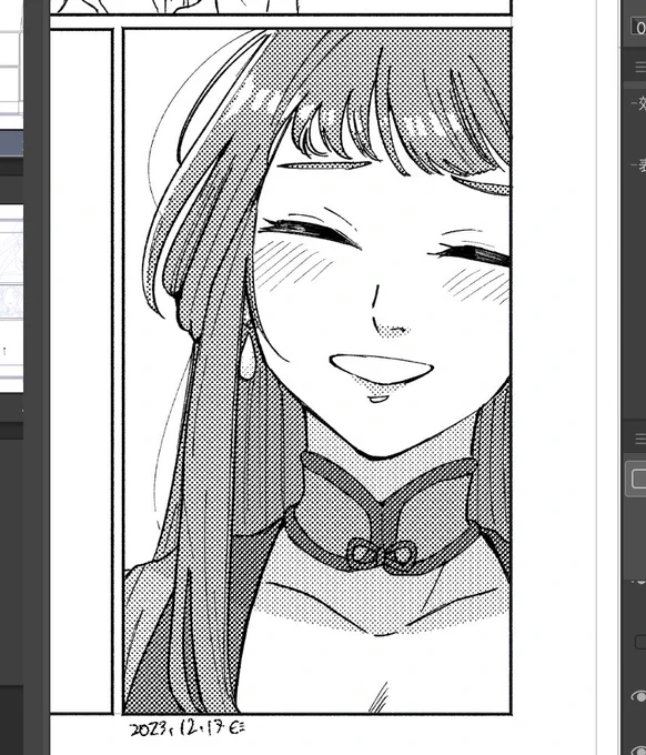 #藍の誓言進捗 ロシャのなかで清凝ちゃんがダントツ一番に描きにくくて唸りながら描いているし、普段の100倍くらい時間がかかります🥲 でもそのぶん丁寧に……可愛く……描けていたらいいな……!