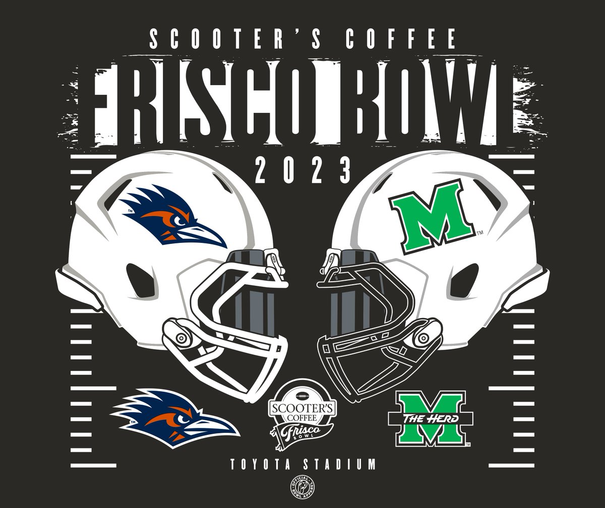 🏈☕ Gear up for the ultimate kick-off at the 2023 Scooter's Coffee Frisco Bowl! ☕🏈

📅Dec 19, 2023 
🕗9:00 PM EST
📍 Toyota Stadium, Frisco, Texas

Don't miss the chance to be game-day ready! Visit: hubs.ly/Q02c-yCz0 

#BowlSeason #FriscoBowl2023 #TeamIPMerch #GameDay