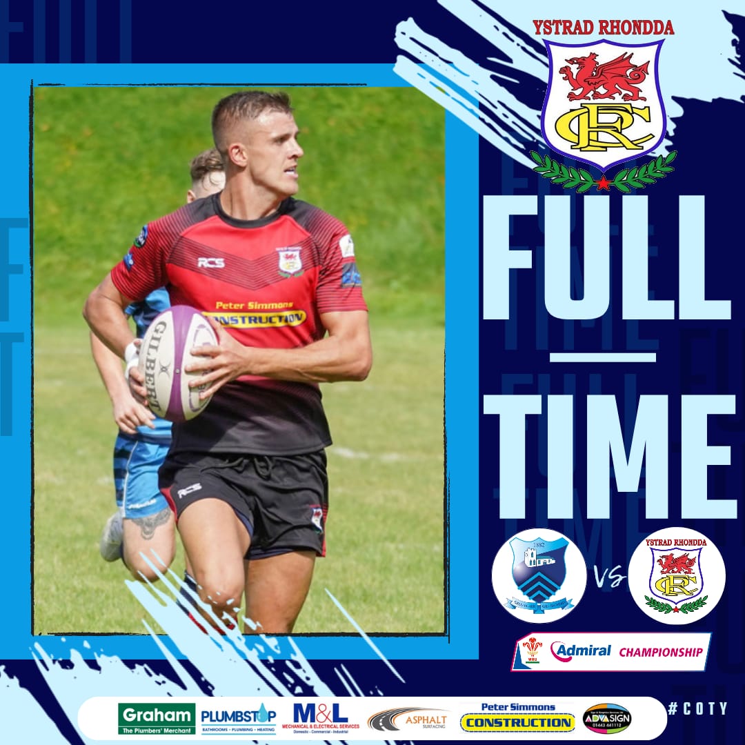 🚨 FULL TIME  🚨

<a href="/Bargoedrfc/">BargoedRFC 🏉</a> 52
<a href="/YstradRFC/">YSTRAD RHONDDA RFC</a> 15

<a href="/WRUChampionship/">WRUNationalChampionship (East + West)</a> (EAST)
💙 🩵 #COTY