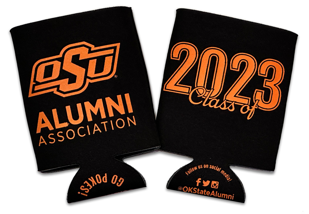OKStateAlumni's tweet photo. Celebrating a graduate this weekend?
Pick up an #okstate23 Koozie from our friends at @IronMonkBeer while you're in Stillwater!
#okstate #GoPokes https://t.co/aJV1ycIN5k