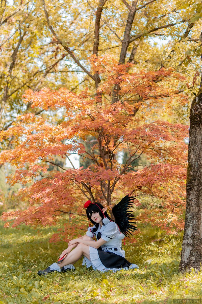 Tengu Reporter 🎋 Aya Shameimaru from Touhou Project 🍁 Ph by @shinya__ph #東方Project #射命丸文 #コスプレ #touhouproject #touhoucosplay #ayashameimaru