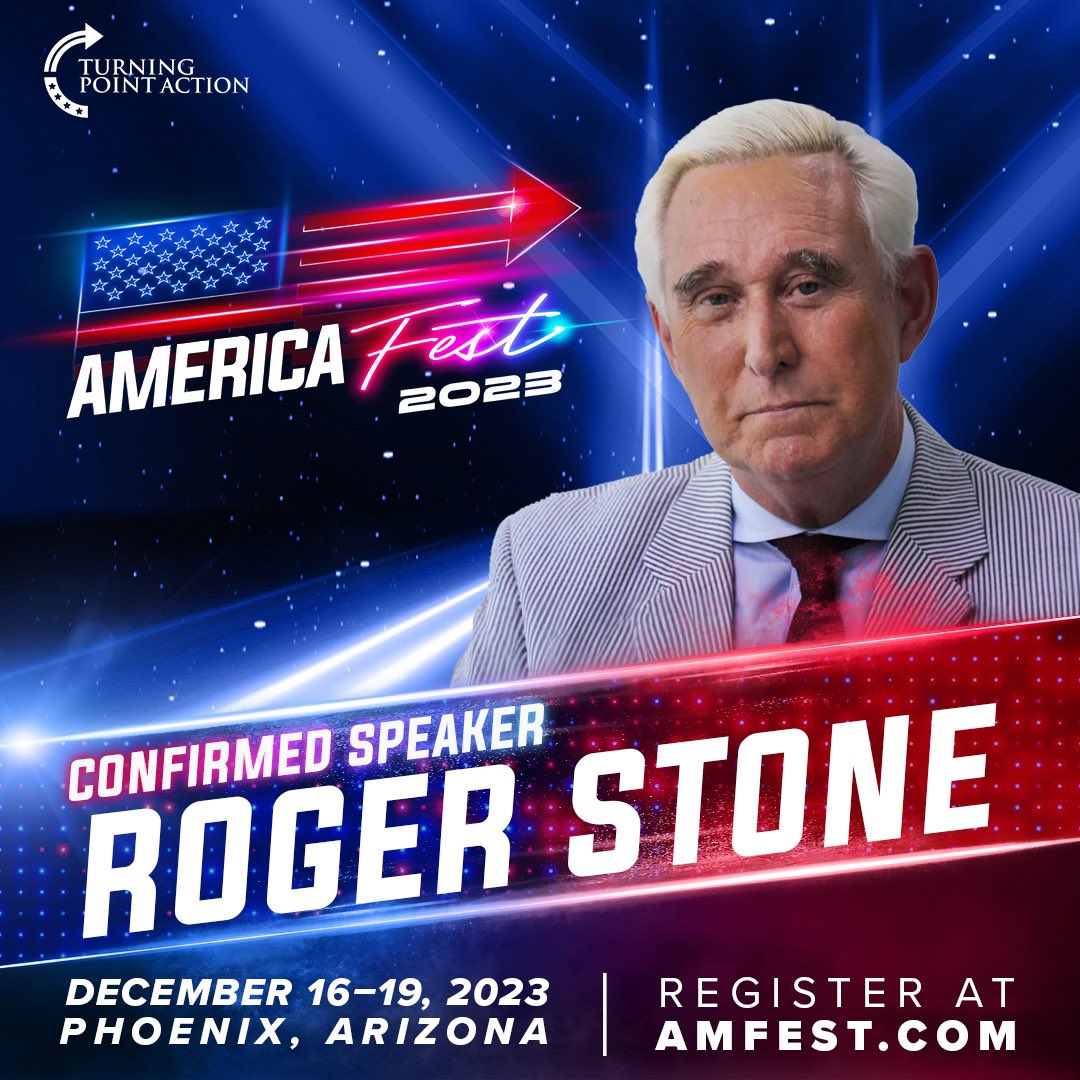 See you at @TPAction_ in Phoenix—#AMFEST2023! I will be speaking this Sunday at 12:10 PM MST. AmericaFest will be another amazing @TPAction_ event and the largest ever of its kind! REGISTER NOW: AMFEST.COM