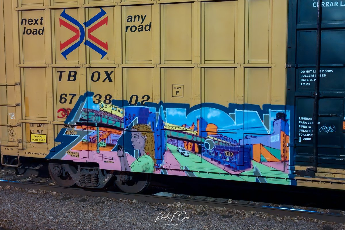 Boxcar Art: #boxcarart #graff #graffart #graffiti #graffitiart #graffitiphotography #railart #trainart #traingraffiti #railroad