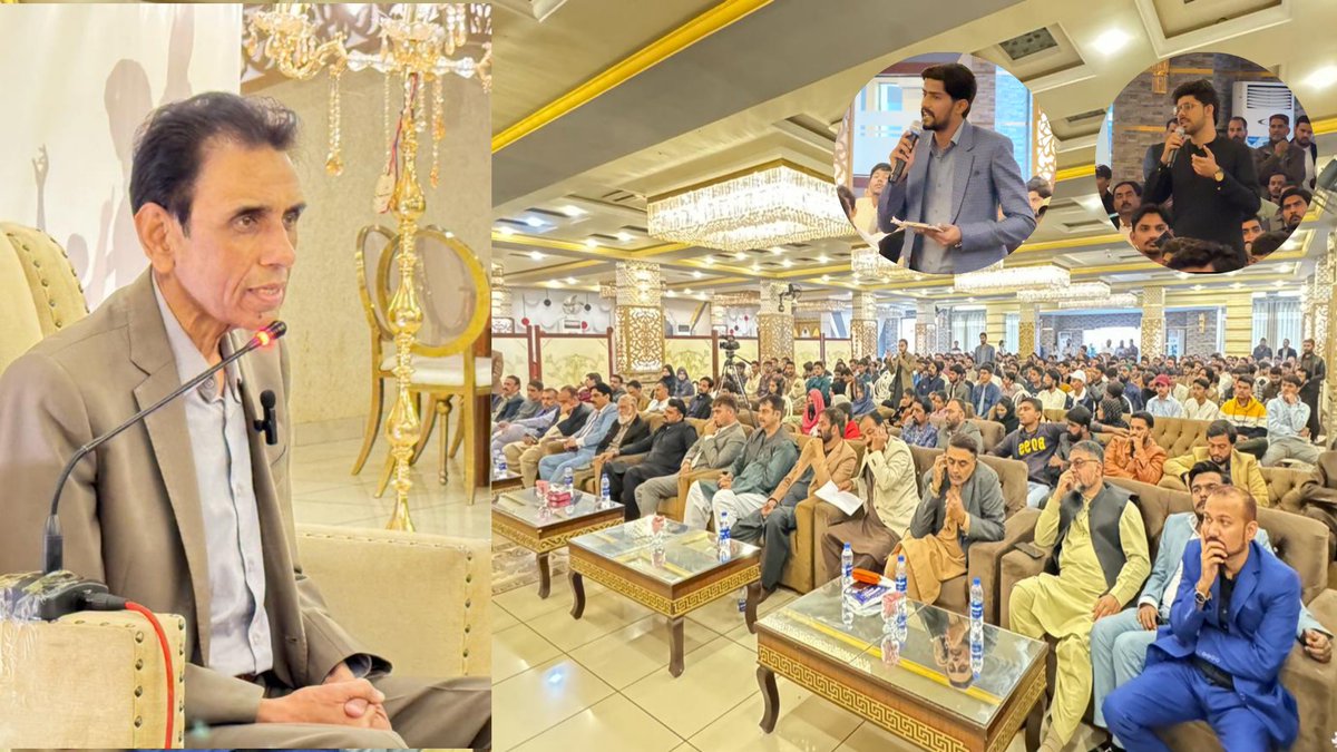nibras_zafar's tweet photo. کنوینر ایم کیو ایم پاکستان ڈاکٹر خالد مقبول صدیقی بھائی نے حیدرآباد کراوُن ہوٹل میں APMSO حیدرآباد سیکٹر کے زیر اہتمام تقریب میں طلباء و طالبات و نوجوانوں کے سوالات کے جواب دئیے
اس موقع پر اراکین رابطہ کمیٹی سید سہیل مشہدی بھائی، ایڈوکیٹ دلاور قریشی بھائی انچارج سندھ تنظیمی کمیٹی سلیم رزاق بھائی واراکین آرگنائزر حیدرآباد ظفر صدیقی بھائی و اراکین موجود۔
@2mushadi
#MQMPakistan #Hyderabad