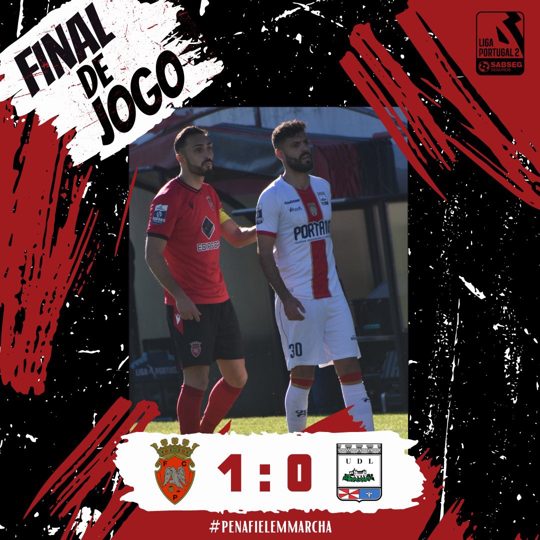VITÓRIA frente ao <a href="/uniaodeleiria/">União de Leiria</a> ✅

⚽️ André Silva 

#penafielemmarcha