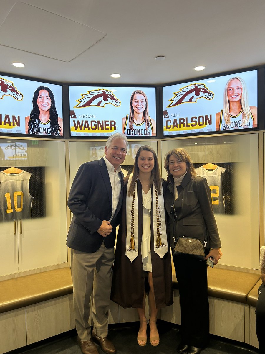 Hard to believe our youngest is now a college graduate!   Words can’t express how proud we are of you Megan!  #GoBroncos