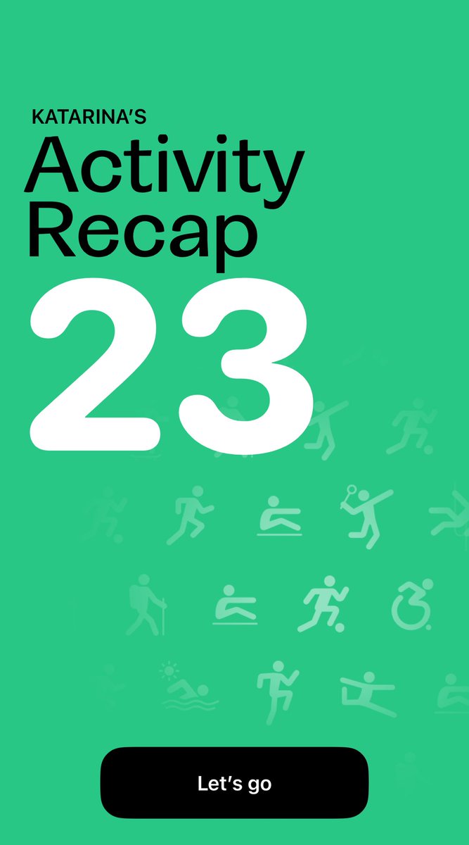Gentler_App's tweet photo. It’s a wrap! 🎉 Dive into your 2023 activity recap - as long as there’s workout data in your Health, there’s a personalized activity wrap! For free and paid, new and old users.
#2023recap #yearlyrecap #activityrecap https://t.co/EIKLCaVVzh