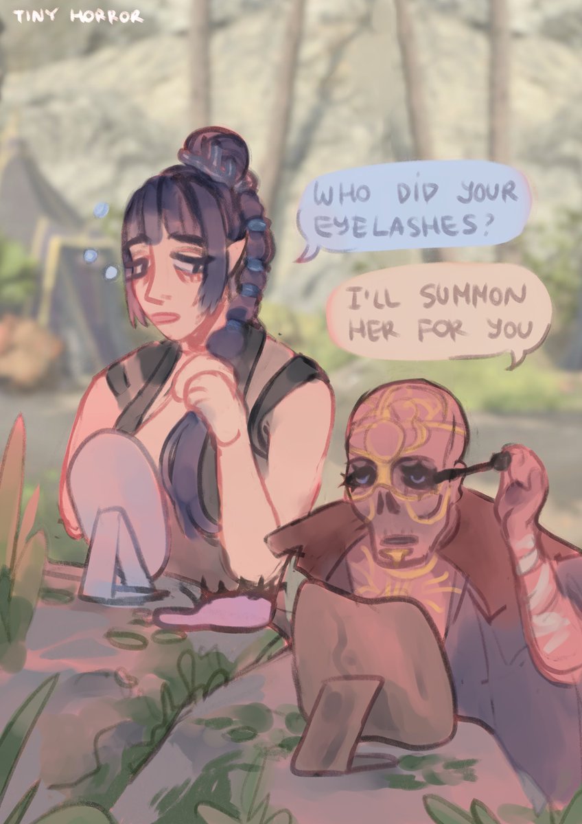 tiny_horror's tweet image. getting ready in the morning
#bg3 #BaldursGate3