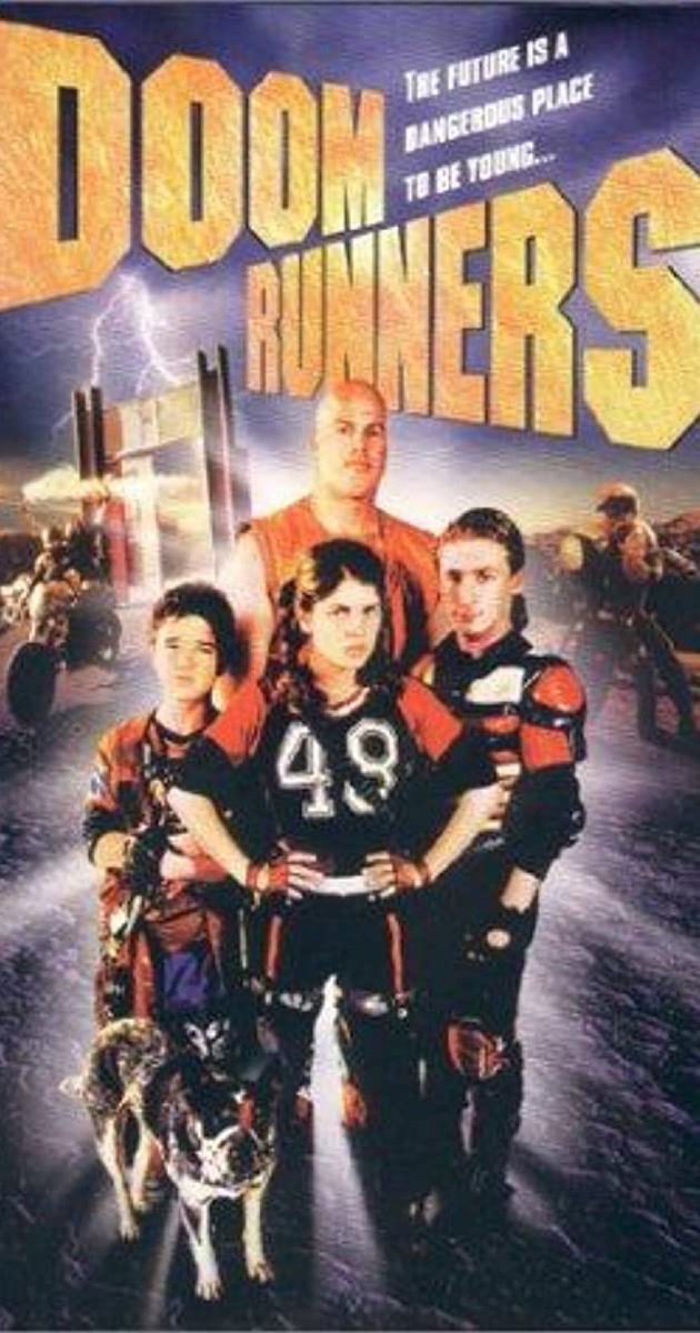 GabeCrate's tweet photo. ☢️#84. Doom Runners, 1997. This #Nickelodeon produced #postapocalyptic family film follows a group of 90s kids escaping dystopian overlord #TimCurry as he chews scenery from his office. A highlight is #FuryRoads own #RictusErectus as the child protecting gentle giant. 2.5/5 ☢️ https://t.co/BtGtAvXrLi