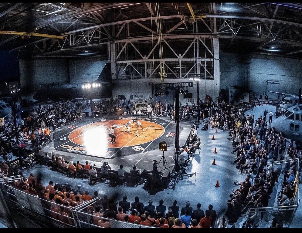GoCamelsWrestle's tweet photo. @resilite @SJanickiPhoto @HokiesWrestling @CMUWrestling @CSUWrestling @wrestlingbucks 👋 https://t.co/yUX2UBVbXu