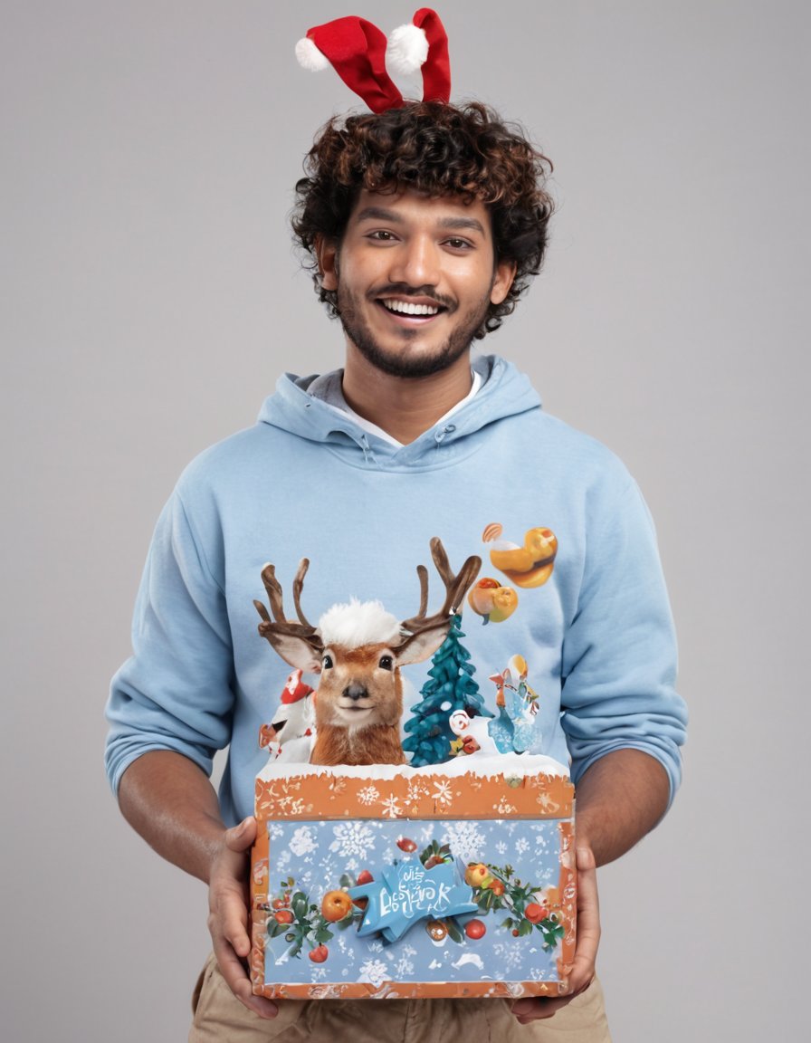 RealShot_Pro's tweet photo. Transform your holiday season with the magic of AI at https://t.co/zglg5RBA62. Simply input your festive ideas and witness the creation of extraordinary Christmas images. Elevate your celebrations with a touch of digital artistry. #ChristmasImagination #RealShotPro #AI https://t.co/BopSfKHzc1