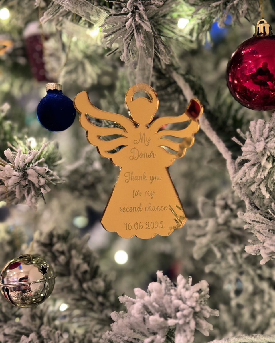 A Second Chance…, truly the most amazing gift one can receive! This Angel is a precious reminder of how lucky I am 🙏🏻 #organdonation #livertransplant #livertransplantsurvivor #psc #health #life #thankful #christmasdecorations #organdonationsaveslives #organdonationawareness