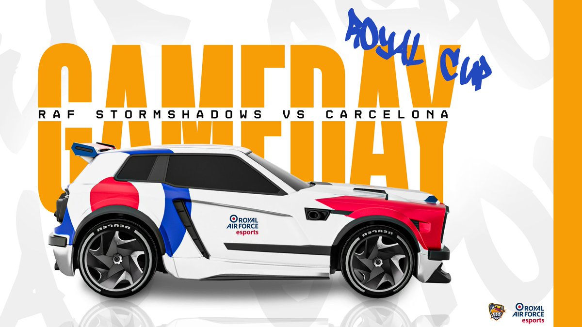 Tonight's fixture of the Royal Cup will see the RAF Stormshadow's will face their closest competion in Carcelona. 

Both teams currently sitting at the top of the table makes this a crucial match for both sides.

Catch the game TONIGHT at 20:00 GMT:
 
twitch.tv/raf_stormshado…