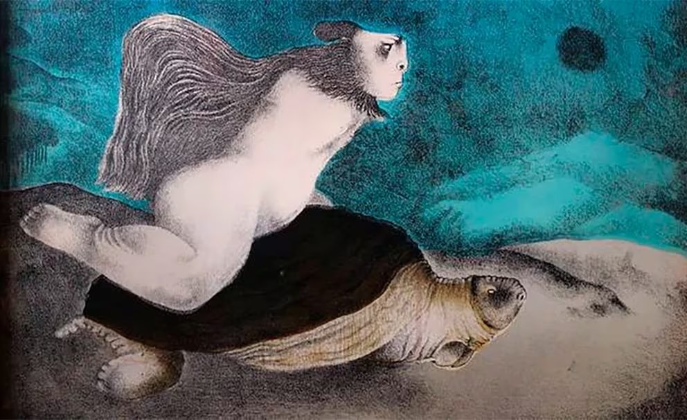 annie_lysf's tweet photo. Que mejor que darle reconocimiento y visibilidad a mujeres que han aportado al país como lo hizo Tilsa Tsuchiya, ella fue la artista peruana más destacada del siglo anterior. Nada más aprecien su arte ✨ https://t.co/VtjgbhNpjG