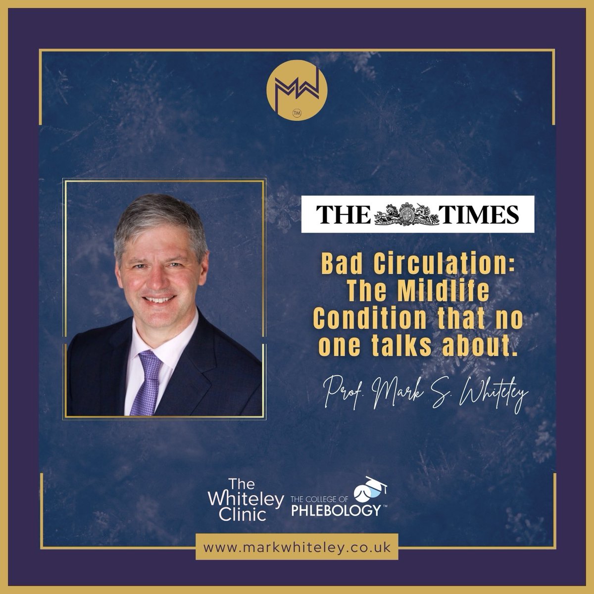 MarkWhiteley's tweet image. 📰 Explore insights on bad circulation - This Mildlife Condition in The Times article! 🔄 Presenting a firsthand perspective on this critical topic. 

Access the article here: thetimes.co.uk/article/five-w…

 #CirculationTips #HealthWellness #TheTimes #MedicalInsights