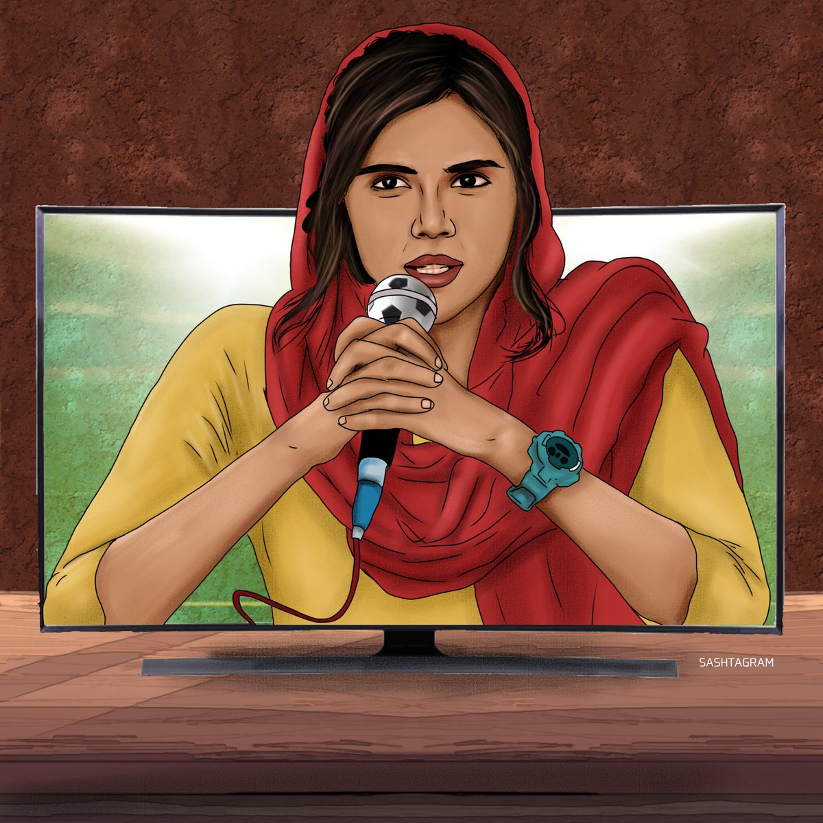 The Lady commentator Pathu is here ❤✨ Fathima @kalyanipriyan ❤🦋 @Jagadishbliss @Sudhans2017 @manuckumar4 @HeshamAWMusic @TheRoute @PassionStudios_ @thinkmusicindia @Netflix_INSouth #SeshamMikeilFathimaOnNetflix