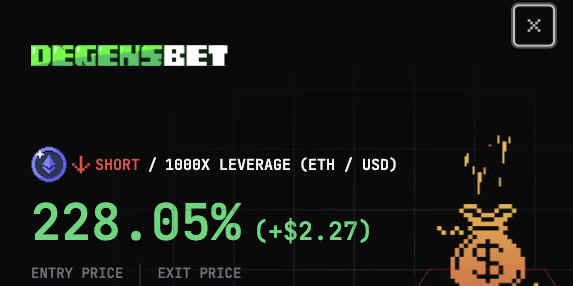 TknSEW's tweet photo. gimme some #DEGENSBET $WINR https://t.co/AmER8znZVe