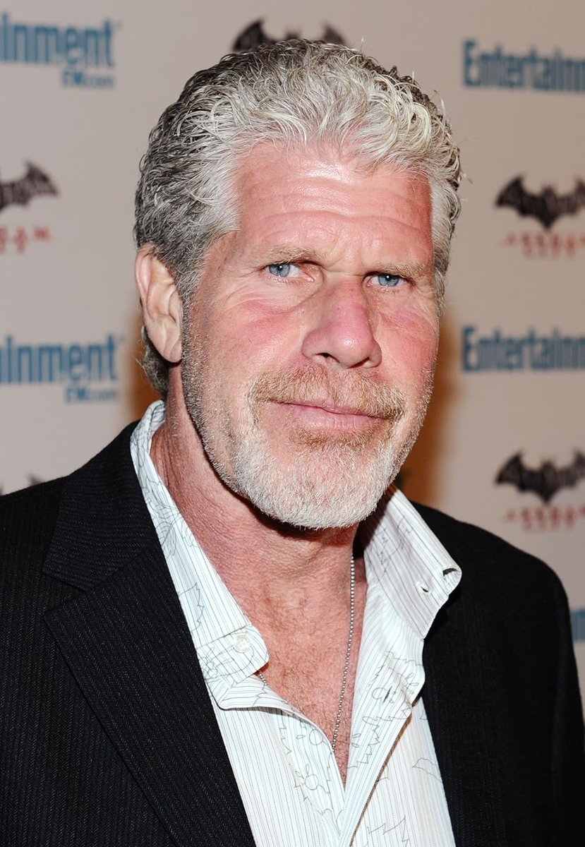 He’s got that Ron Perlman jaw