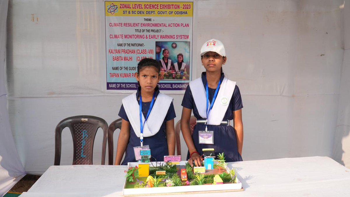 scstdevdept's tweet image. One of the highlights of #Sargiful-2023, being held in Gajapati district, is a #Science Exhibition, where students from various #tribal communities are showcasing their innovative projects.

#ZonalSargiful2023 
1/2