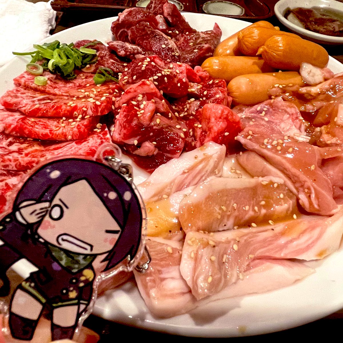 imaskrn's tweet photo. 亜季ちゃんの誕生日だ!!!
オフ会楽しかった!!!亜季のことたくさんしゃべった!!!!焼肉食べた!!!!大和亜季のイメージカクテルを、#barwave さんで頂いた!!めっっっちゃ楽しい!!!嬉しい!!!! https://t.co/UqmuhCZNhT