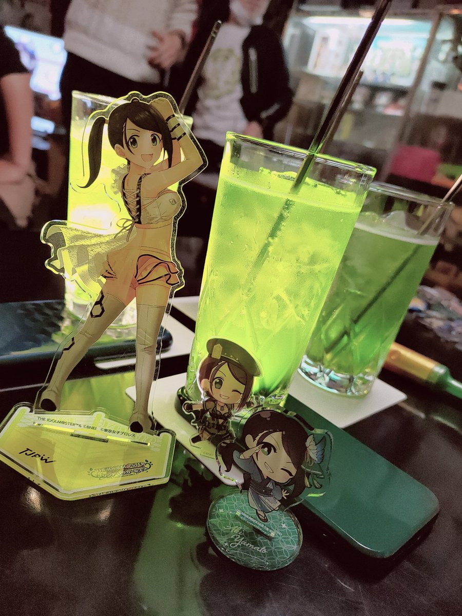 nanamin_0816's tweet photo. イメージカクテル初めて飲んだ!大和亜季!めっちゃ飲みやすくて超好きです💚
#barwave https://t.co/EoDDFShixY